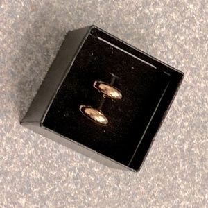 Small Golden Hoop Fashion Earrings